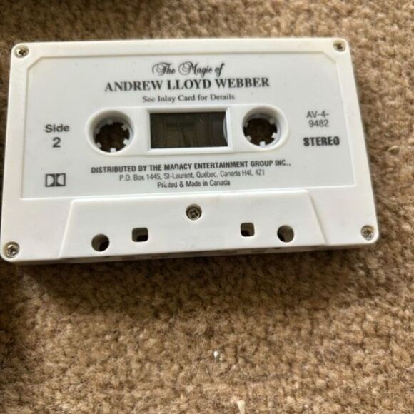The Magic Of Andrew Lloyd Webber 1997 Cassette Tape - Picture 3 of 7